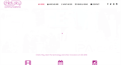 Desktop Screenshot of childsplaypr.com